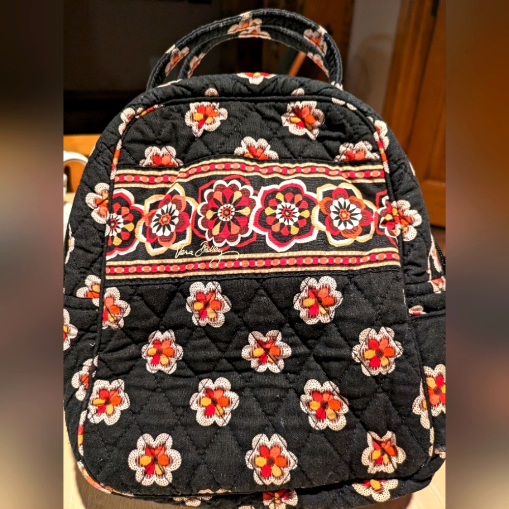 Vera Bradley Let's Do Lunch Pirouette Pattern Insulated Bag - Retired